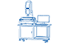 Manual image measuring instrument